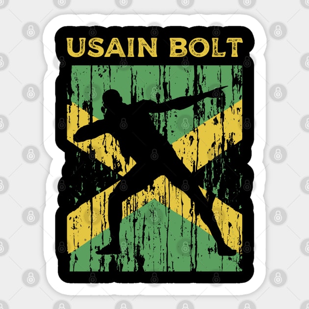 Usain Bolt Sticker by Yopi